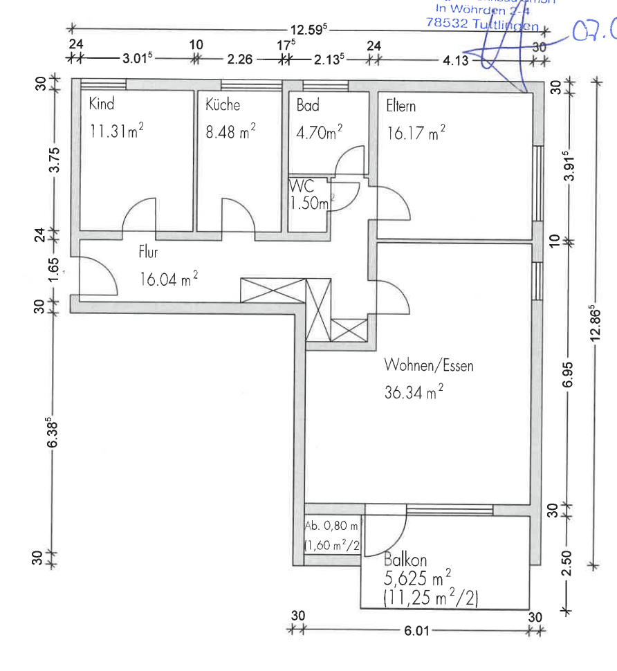 Prenájom bytu 4-izbový 101 m², Tannenweg 8, Tuttlingen, Bádensko-Wurttembersko Prenájom bytu 4-izbový 101 m², Tannenweg 8, Tuttlingen, Bádensko-Wurttembersko