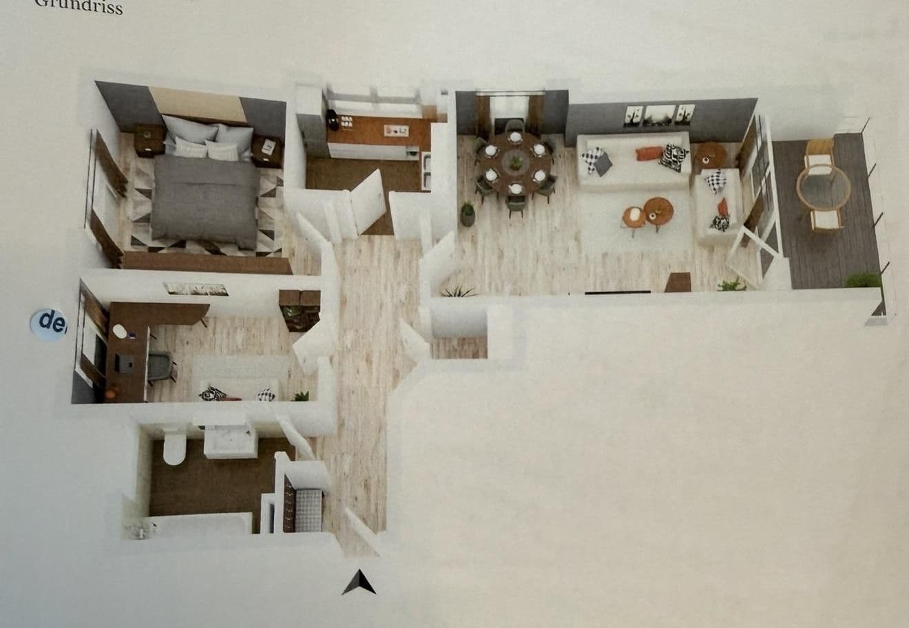 Prenájom bytu 3-izbový 78 m², Verdener Str. 57, Achim, Dolné Sasko Prenájom bytu 3-izbový 78 m², Verdener Str. 57, Achim, Dolné Sasko