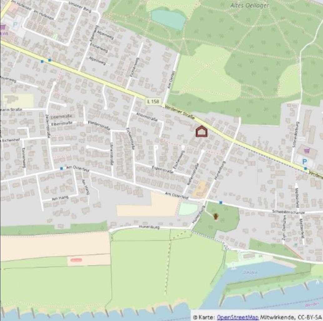 Prenájom bytu 3-izbový 78 m², Verdener Str. 57, Achim, Dolné Sasko Prenájom bytu 3-izbový 78 m², Verdener Str. 57, Achim, Dolné Sasko