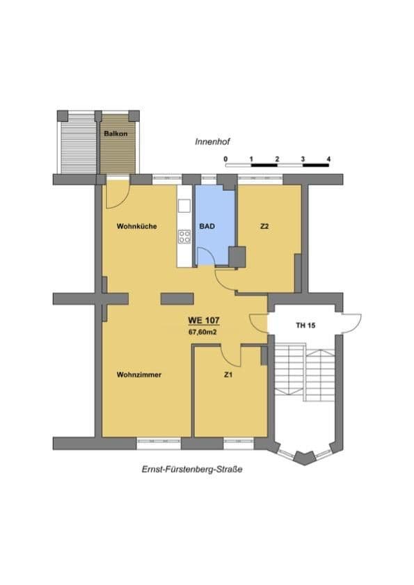 Predaj bytu 3-izbový 68 m², Berlin, Berlín Predaj bytu 3-izbový 68 m², Berlin, Berlín