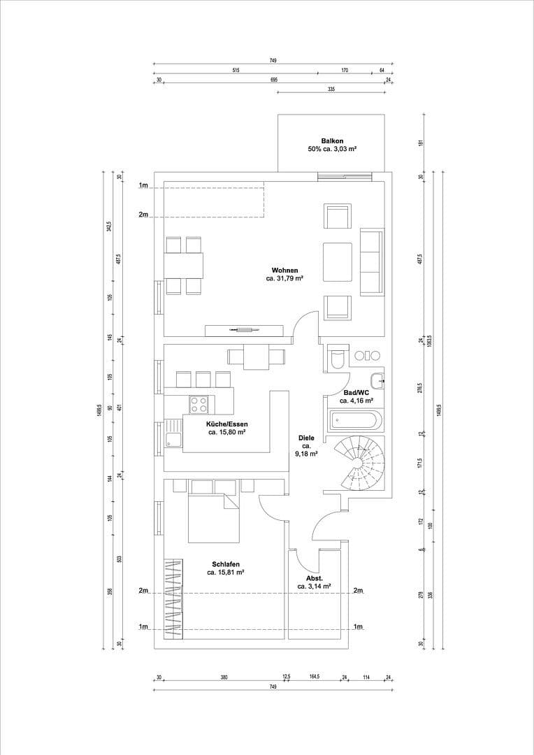 Predaj bytu 3-izbový 128 m², Rüsselsheim am Main, Hesensko Predaj bytu 3-izbový 128 m², Rüsselsheim am Main, Hesensko