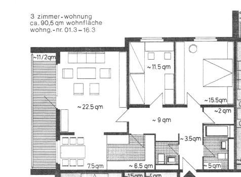 Prenájom bytu 3-izbový 91 m², Im Mainfeld 23, Frankfurt, Hesensko Prenájom bytu 3-izbový 91 m², Im Mainfeld 23, Frankfurt, Hesensko