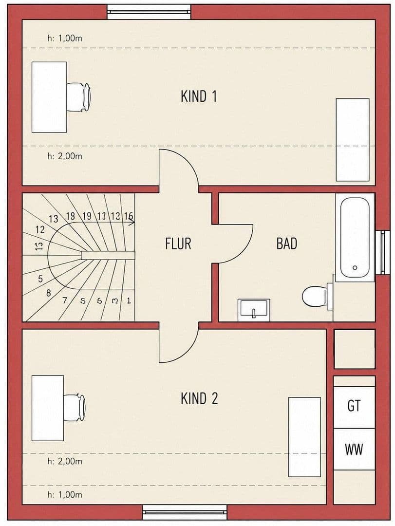 Predaj domu 131 m², pozemok 138 m², Großbottwar, Bádensko-Wurttembersko Predaj domu 131 m², pozemok 138 m², Großbottwar, Bádensko-Wurttembersko