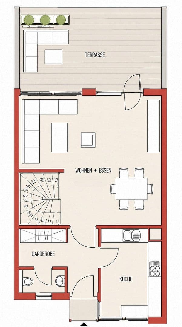 Predaj domu 131 m², pozemok 138 m², Großbottwar, Bádensko-Wurttembersko Predaj domu 131 m², pozemok 138 m², Großbottwar, Bádensko-Wurttembersko