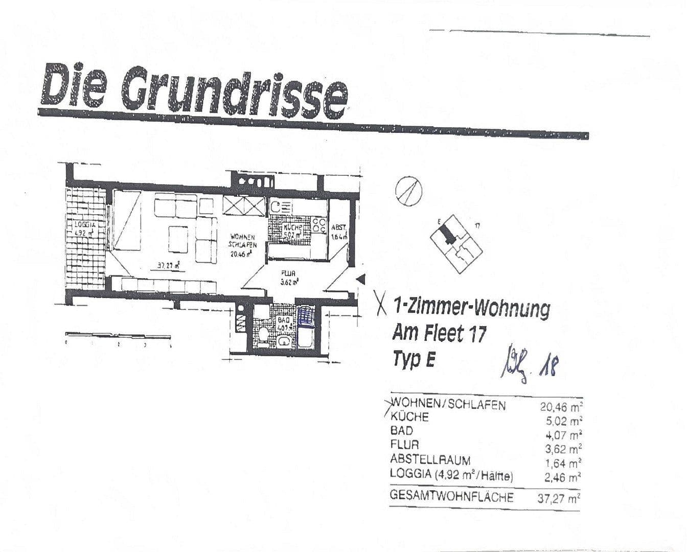 Predaj bytu 1-izbový 38 m², Wilster, Šlezvicko-Holštajnsko Predaj bytu 1-izbový 38 m², Wilster, Šlezvicko-Holštajnsko