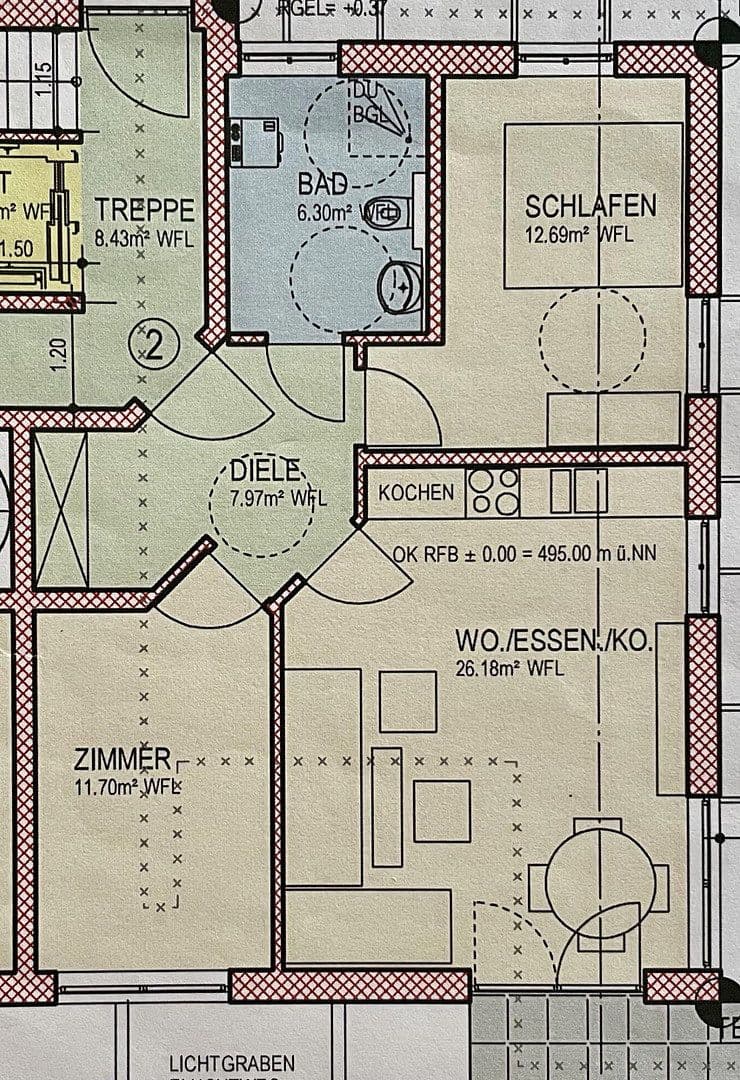 Prenájom bytu 3-izbový 74 m², Altomünster, Bavorsko Prenájom bytu 3-izbový 74 m², Altomünster, Bavorsko