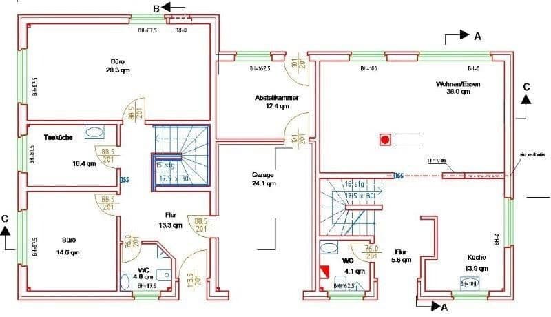 Predaj domu 236 m², pozemok 735 m², Kästorf, Dolné Sasko Predaj domu 236 m², pozemok 735 m², Kästorf, Dolné Sasko