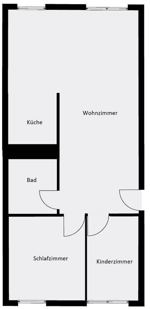 Prenájom bytu 3-izbový 75 m², Katharinenweg 18, Apolda, Durínsko Prenájom bytu 3-izbový 75 m², Katharinenweg 18, Apolda, Durínsko