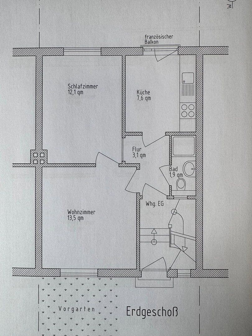 Predaj domu 117 m², pozemok 165 m², Bremen-Osterfeuerberg, Brémy Predaj domu 117 m², pozemok 165 m², Bremen-Osterfeuerberg, Brémy