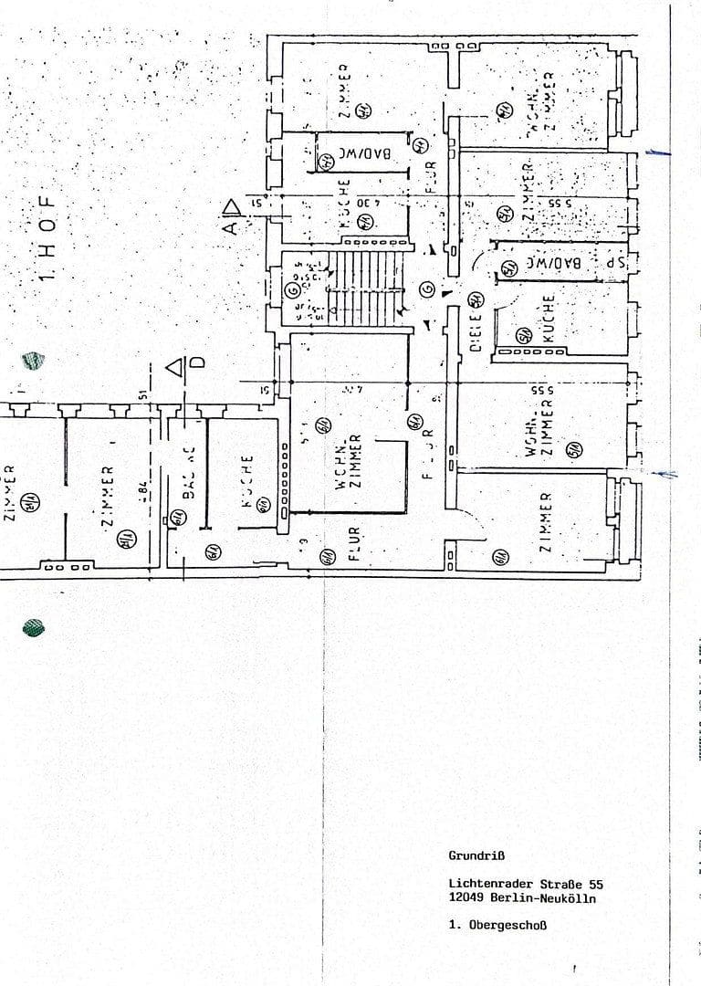 Predaj bytu 2-izbový 55 m², Lichtenrader Str. 55, Berlin, Berlín Predaj bytu 2-izbový 55 m², Lichtenrader Str. 55, Berlin, Berlín