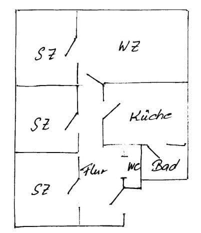 Prenájom bytu 4-izbový 116 m², Witten, Severné Porýnie - Westfálsko Prenájom bytu 4-izbový 116 m², Witten, Severné Porýnie - Westfálsko
