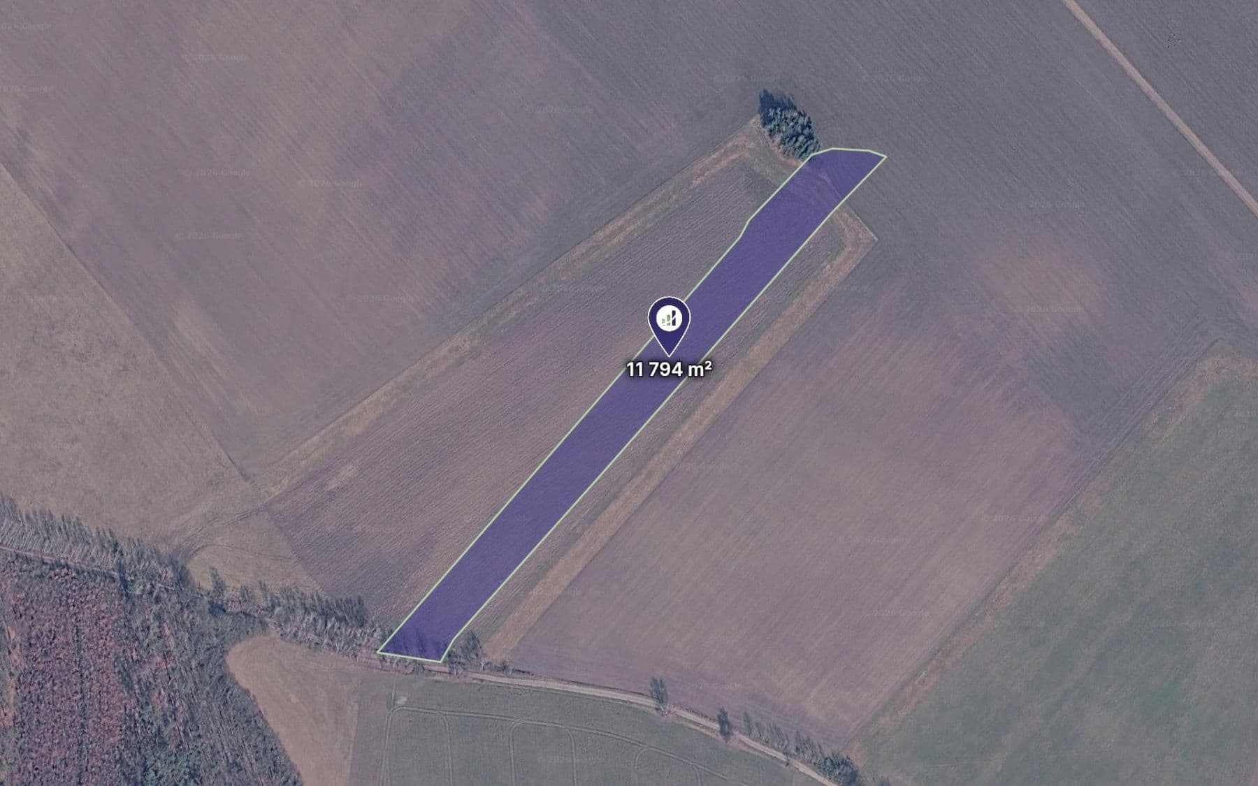 Predaj pozemku 11.794 m², Obrubce, Středočeský kraj Predaj pozemku 11.794 m², Obrubce, Středočeský kraj