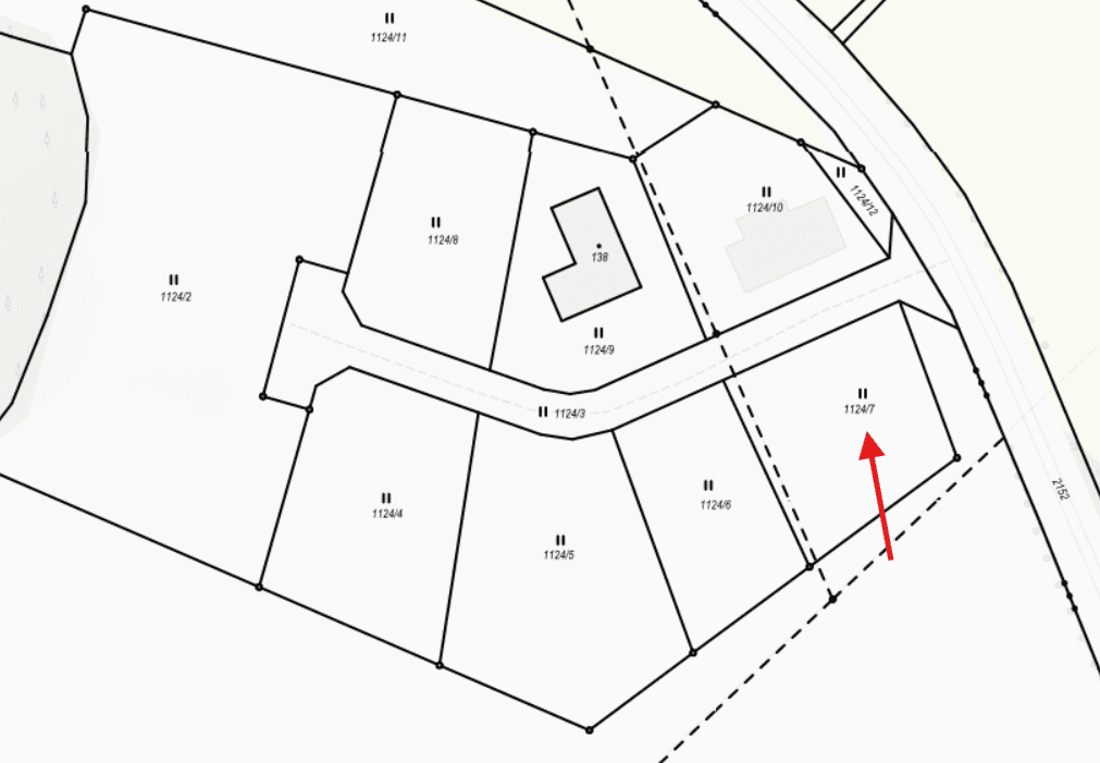 Predaj pozemku 1.168 m², Hajany, Jihočeský kraj Predaj pozemku 1.168 m², Hajany, Jihočeský kraj