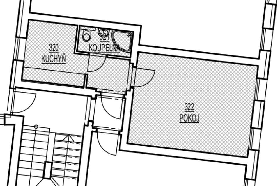 Prenájom bytu 1-izbový 32 m², Jeronýmova, Brno, Jihomoravský kraj Prenájom bytu 1-izbový 32 m², Jeronýmova, Brno, Jihomoravský kraj