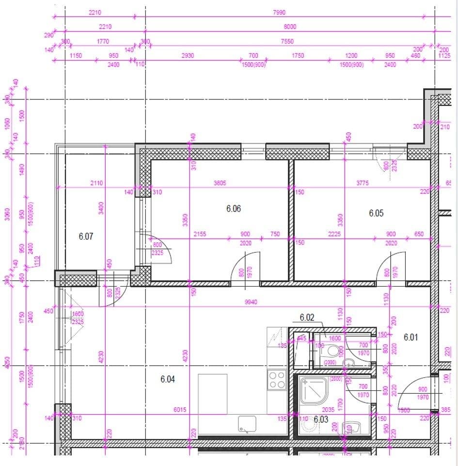 Prenájom bytu 3-izbový 72 m², U Kasáren, Dašice, Pardubický kraj Prenájom bytu 3-izbový 72 m², U Kasáren, Dašice, Pardubický kraj
