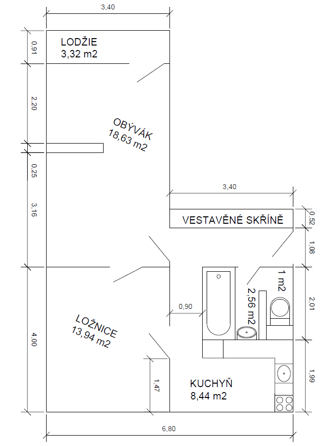 Prenájom bytu 2-izbový 55 m², Budovatelů, Karlovy Vary, Karlovarský kraj Prenájom bytu 2-izbový 55 m², Budovatelů, Karlovy Vary, Karlovarský kraj