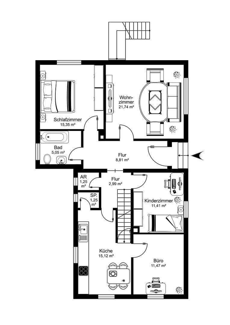 Predaj domu 176 m², pozemok 564 m², Nicolaus-Zech-Str. 3 8, Coburg, Bavorsko Predaj domu 176 m², pozemok 564 m², Nicolaus-Zech-Str. 3 8, Coburg, Bavorsko
