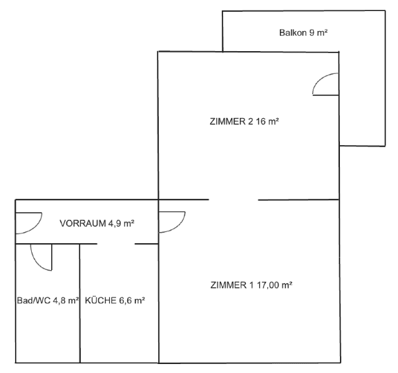 Predaj bytu 2-izbový 49 m², AmLerchenfeld 20, Linz, Horné Rakúsko Predaj bytu 2-izbový 49 m², AmLerchenfeld 20, Linz, Horné Rakúsko