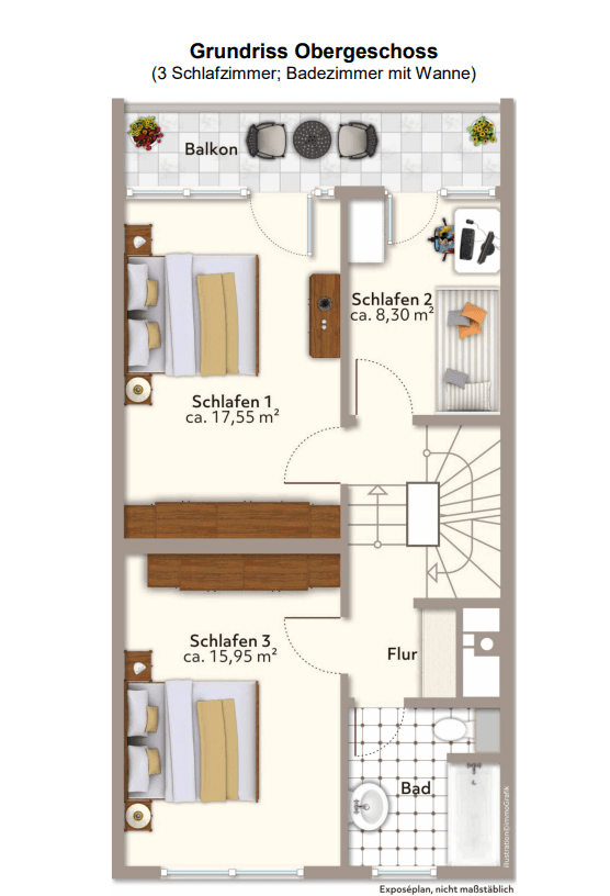 Predaj domu 131 m², pozemok 204 m², Zorneding, Bavorsko Predaj domu 131 m², pozemok 204 m², Zorneding, Bavorsko