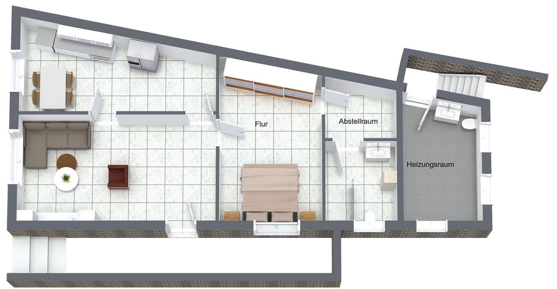 Prenájom bytu 2-izbový 64 m², Leverkusen, Severné Porýnie - Westfálsko Prenájom bytu 2-izbový 64 m², Leverkusen, Severné Porýnie - Westfálsko