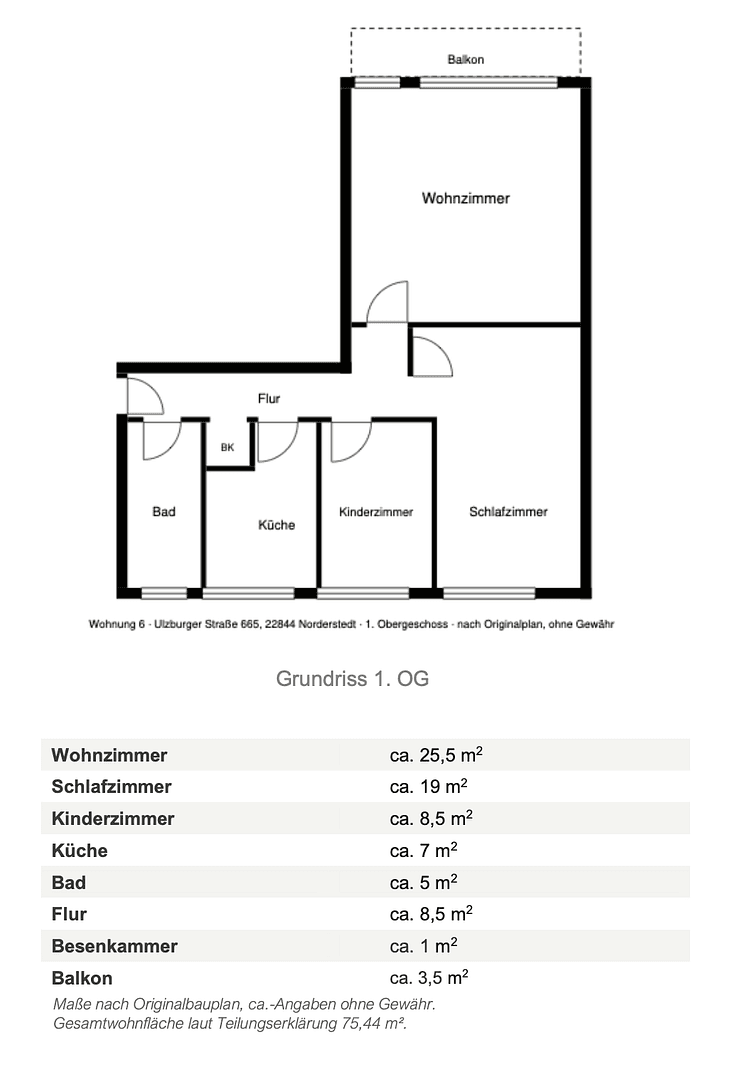 Predaj bytu 3-izbový 76 m², Norderstedt, Šlezvicko-Holštajnsko Predaj bytu 3-izbový 76 m², Norderstedt, Šlezvicko-Holštajnsko