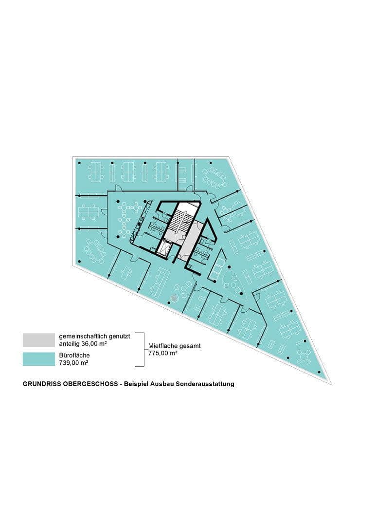 Prenájom kancelárie 807 m², Ida-Noddack-Straße 2, Ingolstadt, Bavorsko Prenájom kancelárie 807 m², Ida-Noddack-Straße 2, Ingolstadt, Bavorsko