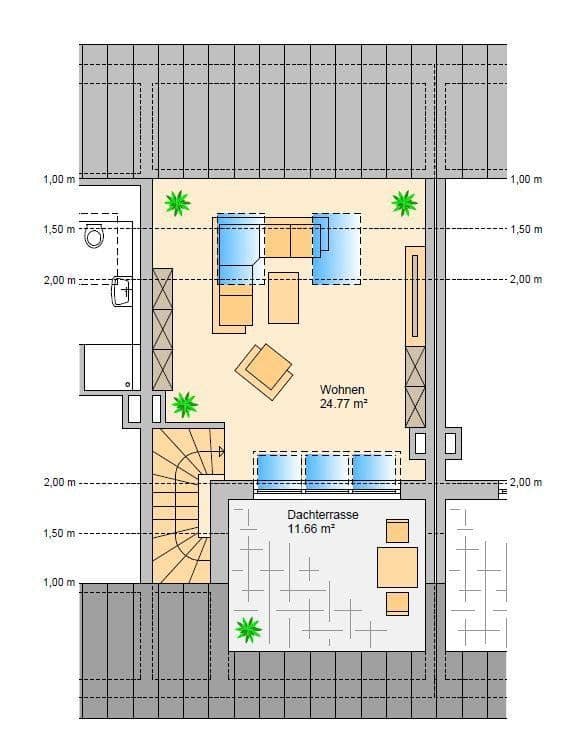 Predaj bytu 3-izbový 100 m², Lechrainstraße, Augsburg, Bavorsko Predaj bytu 3-izbový 100 m², Lechrainstraße, Augsburg, Bavorsko