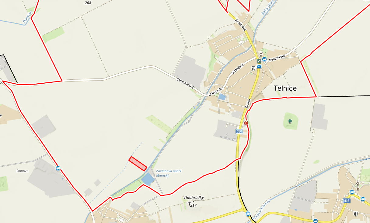 Predaj pozemku 4.659 m², Telnice, Jihomoravský kraj Predaj pozemku 4.659 m², Telnice, Jihomoravský kraj