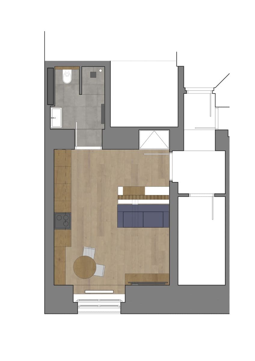 Predaj bytu 1-izbový 25 m², Soběslavská, Praha, Praha Predaj bytu 1-izbový 25 m², Soběslavská, Praha, Praha