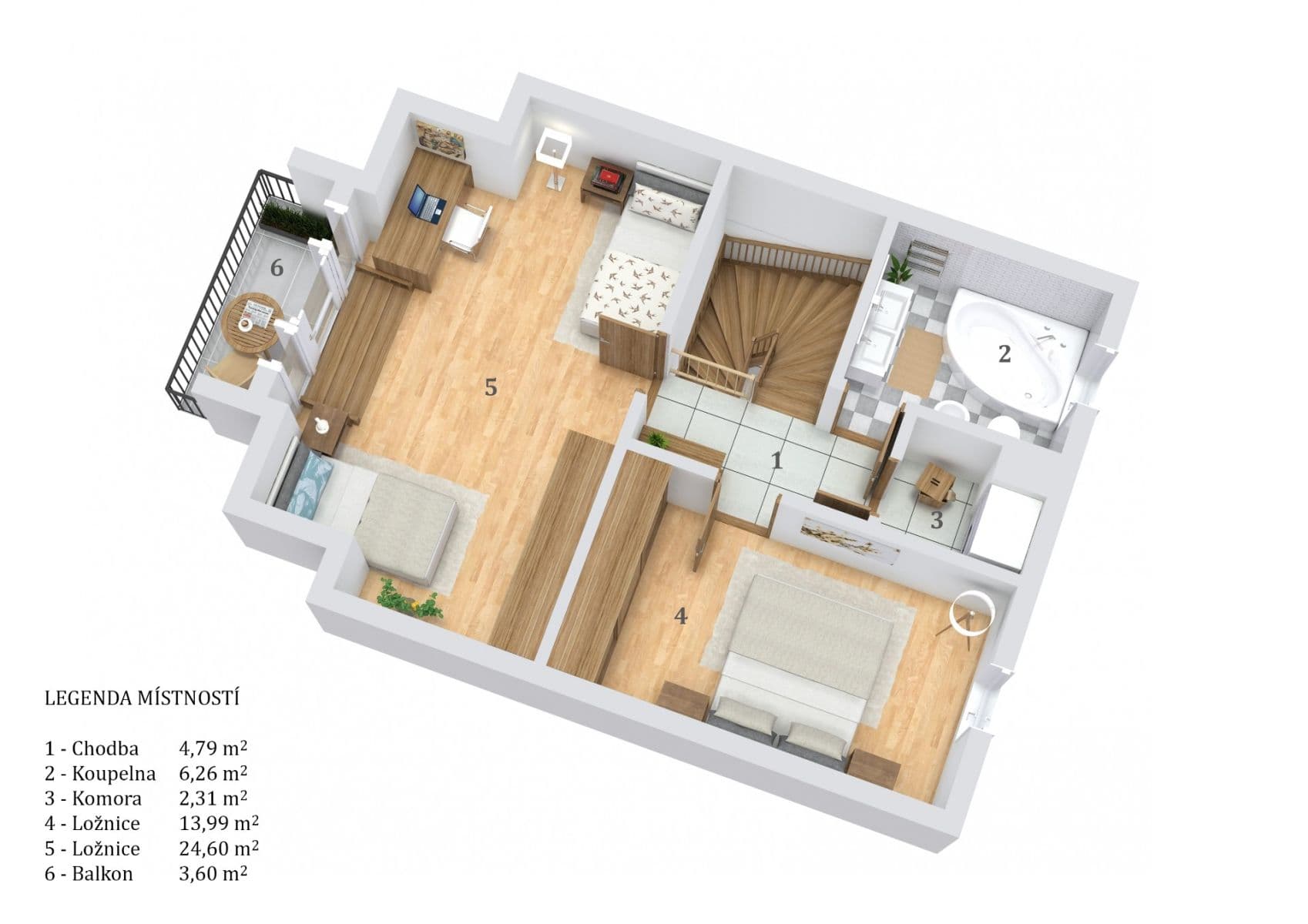 Prenájom bytu 3-izbový 119 m², Mladotova, Praha, Praha Prenájom bytu 3-izbový 119 m², Mladotova, Praha, Praha