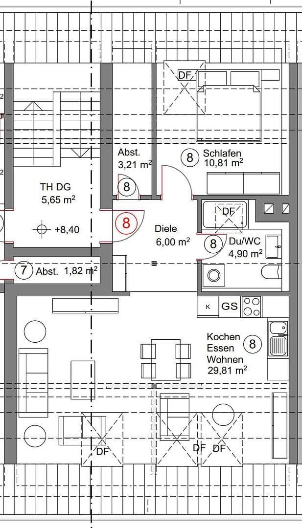 Predaj bytu 2-izbový 53 m², Schwetzingen, Bádensko-Wurttembersko Predaj bytu 2-izbový 53 m², Schwetzingen, Bádensko-Wurttembersko