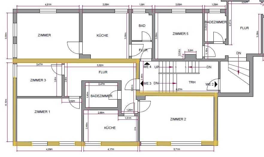 Prenájom bytu 3-izbový 74 m², Garmannstr. 11, Marl, Severné Porýnie - Westfálsko Prenájom bytu 3-izbový 74 m², Garmannstr. 11, Marl, Severné Porýnie - Westfálsko