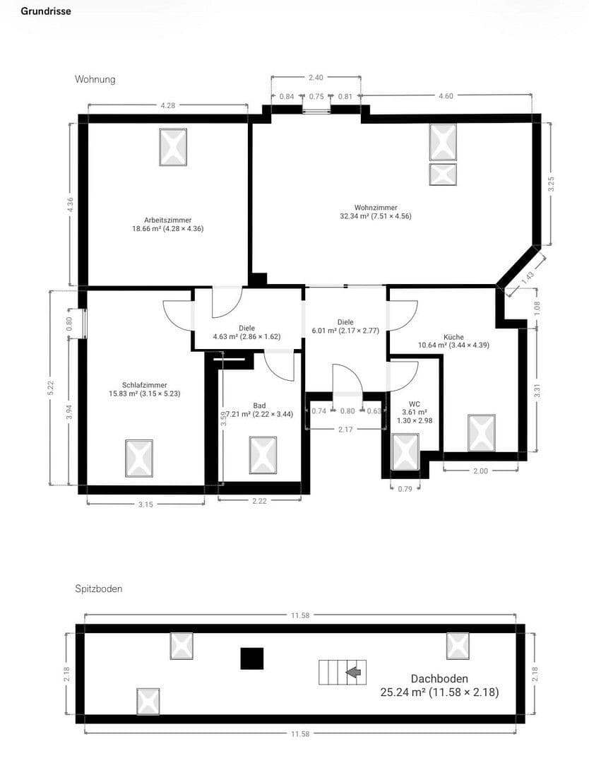 Predaj bytu 3-izbový 89 m², Frankfurt am Main, Hesensko Predaj bytu 3-izbový 89 m², Frankfurt am Main, Hesensko