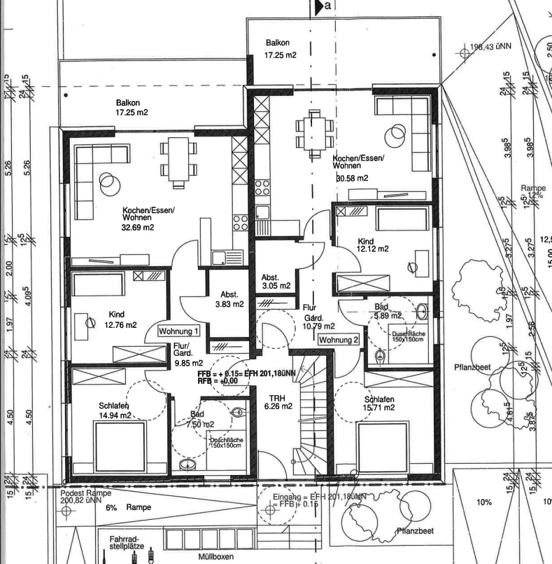 Prenájom bytu 3-izbový 90 m², Am Bach 17, Aglasterhausen, Bádensko-Wurttembersko Prenájom bytu 3-izbový 90 m², Am Bach 17, Aglasterhausen, Bádensko-Wurttembersko