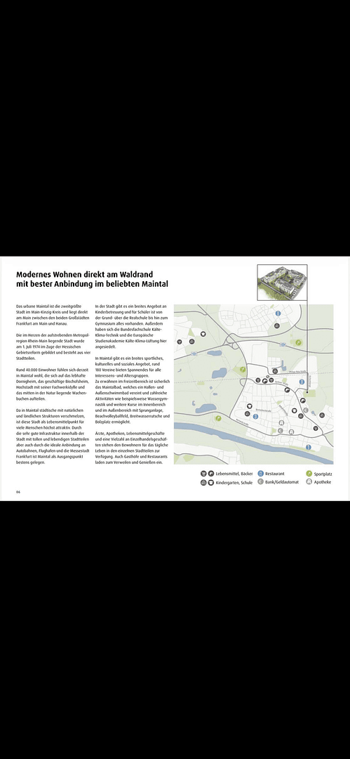 Prenájom bytu 1-izbový 59 m², Herbert-Belser-Ring 2, Maintal, Hesensko Prenájom bytu 1-izbový 59 m², Herbert-Belser-Ring 2, Maintal, Hesensko