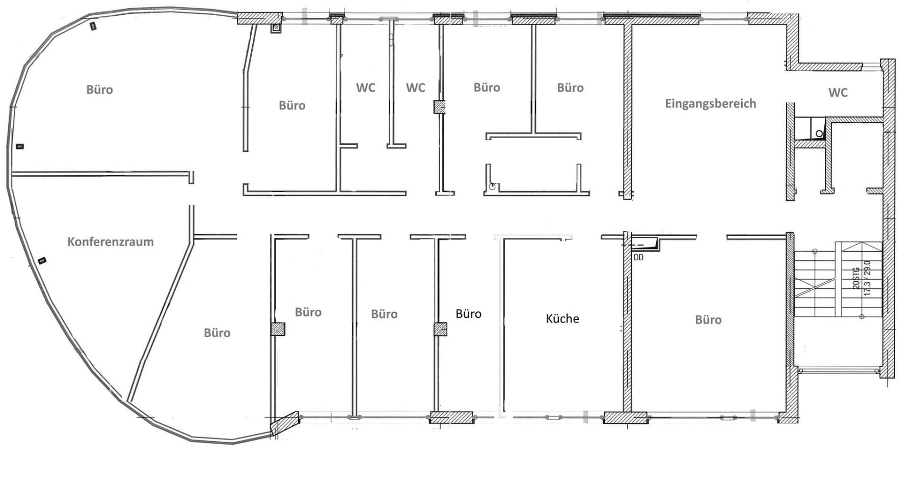 Predaj domu 728 m², pozemok 927 m², Karl-Marx-Strasse 26, Schönefeld, Brandenbursko Predaj domu 728 m², pozemok 927 m², Karl-Marx-Strasse 26, Schönefeld, Brandenbursko