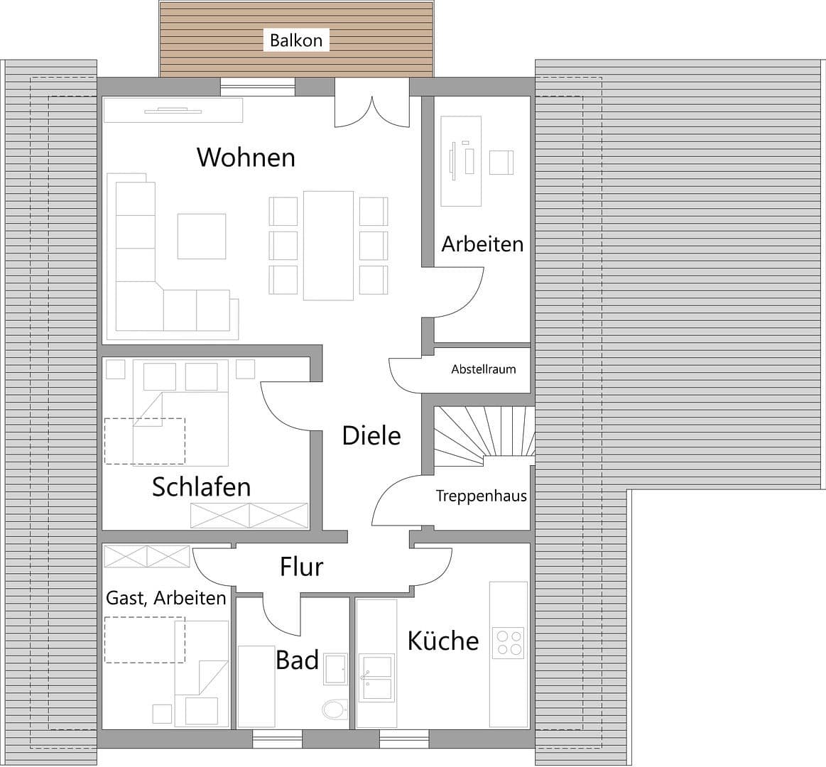 Predaj bytu 4-izbový 85 m², Wesseling, Severné Porýnie - Westfálsko Predaj bytu 4-izbový 85 m², Wesseling, Severné Porýnie - Westfálsko