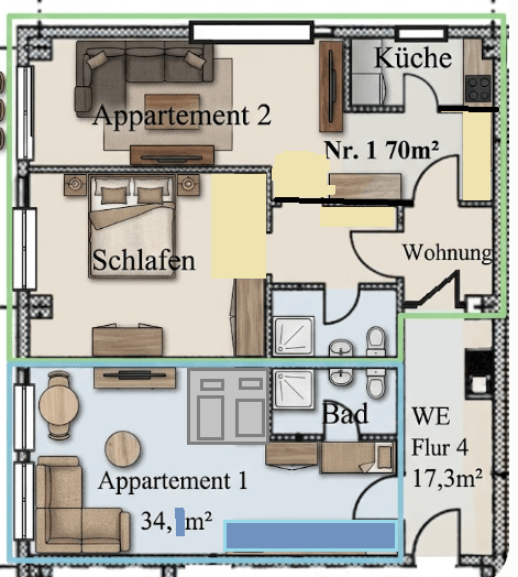 Prenájom bytu 3-izbový 114 m², Steinbergstr. 3, Leipzig OT Holzhausen, Sasko Prenájom bytu 3-izbový 114 m², Steinbergstr. 3, Leipzig OT Holzhausen, Sasko