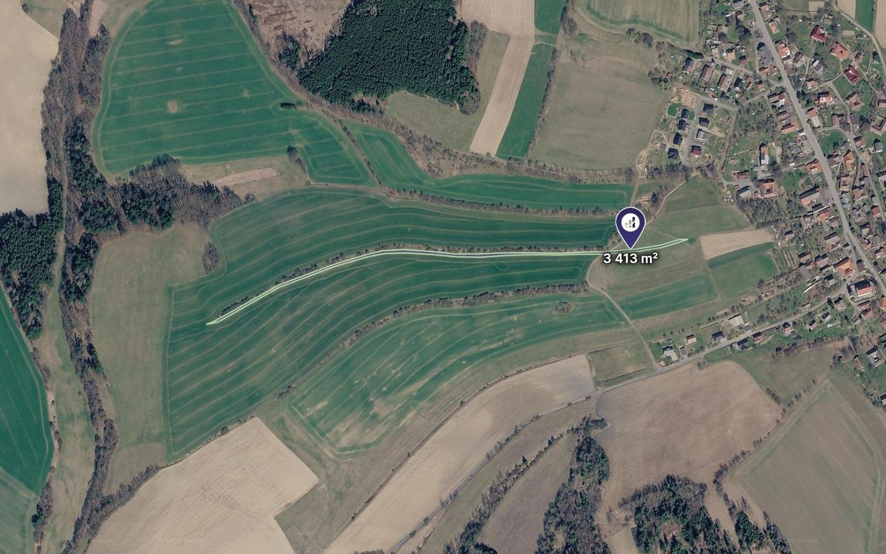 Predaj pozemku 1.138 m², Trpín, Pardubický kraj Predaj pozemku 1.138 m², Trpín, Pardubický kraj