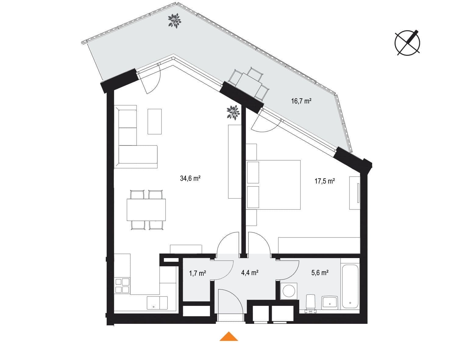 Predaj bytu 2-izbový 64 m², Devonská, Praha, Praha Predaj bytu 2-izbový 64 m², Devonská, Praha, Praha