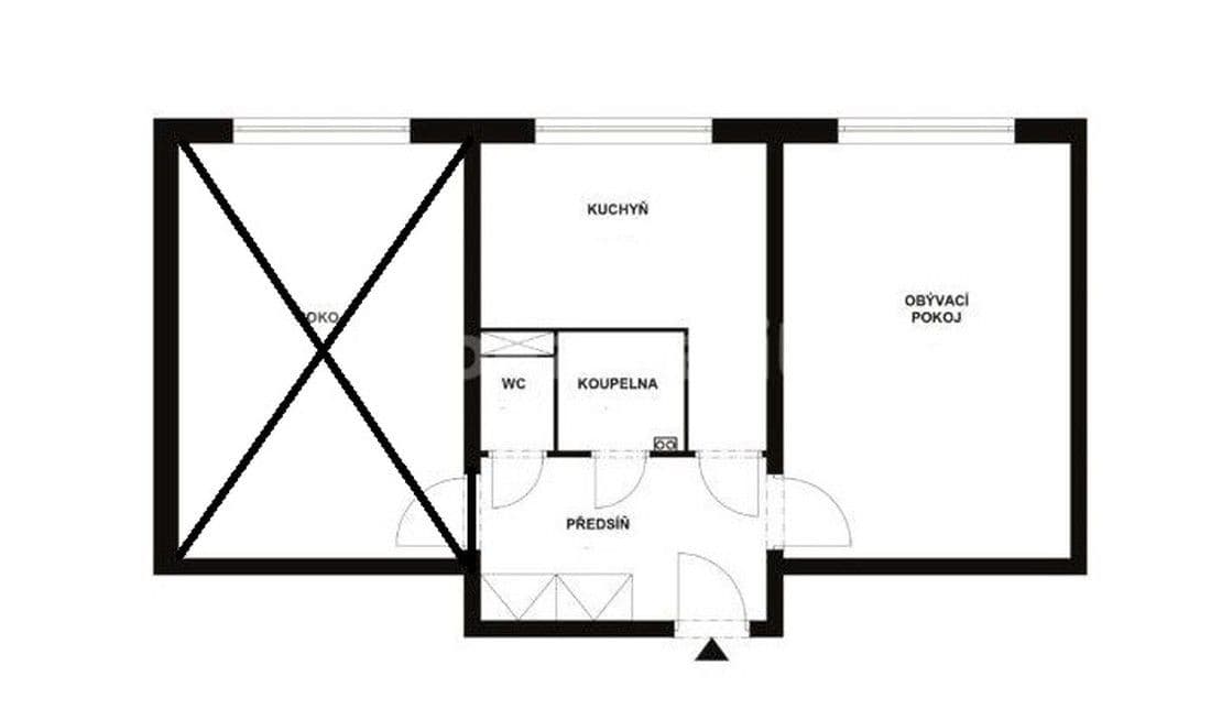 Prenájom bytu 1-izbový 38 m², Volavkova, Praha, Praha Prenájom bytu 1-izbový 38 m², Volavkova, Praha, Praha