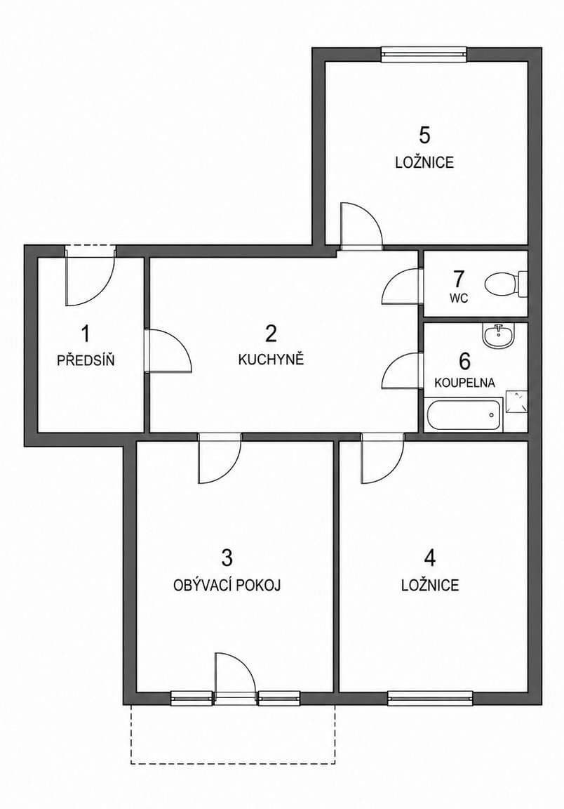 Predaj bytu 4-izbový 94 m², Mahenova, Praha, Praha Predaj bytu 4-izbový 94 m², Mahenova, Praha, Praha