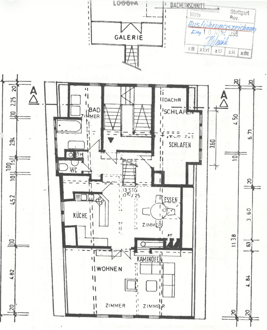 Prenájom bytu 2-izbový 87 m², Stuttgart, Bádensko-Wurttembersko Prenájom bytu 2-izbový 87 m², Stuttgart, Bádensko-Wurttembersko