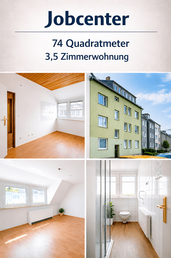 Prenájom bytu 3-izbový 74 m², Waldstraße 17, Remscheid, Severné Porýnie - Westfálsko Prenájom bytu 3-izbový 74 m², Waldstraße 17, Remscheid, Severné Porýnie - Westfálsko