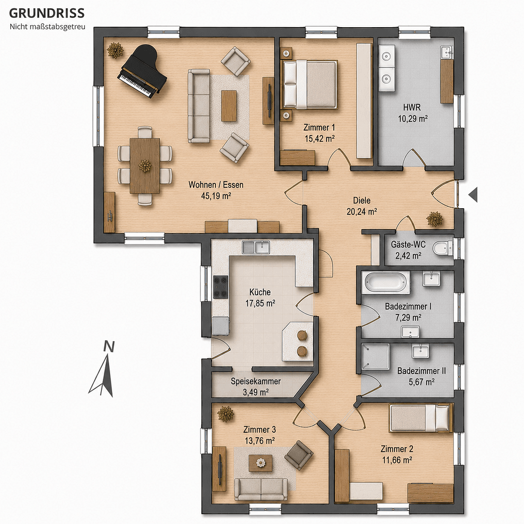 Predaj domu 154 m², pozemok 755 m², Dreschbogen 20, Flensburg-Sünderup, Šlezvicko-Holštajnsko Predaj domu 154 m², pozemok 755 m², Dreschbogen 20, Flensburg-Sünderup, Šlezvicko-Holštajnsko