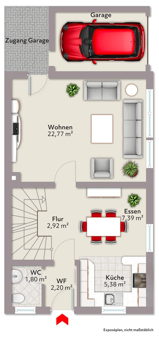 Predaj domu 105 m², pozemok 409 m², Lipper Hellweg 309C, Bielefeld, Severné Porýnie - Westfálsko Predaj domu 105 m², pozemok 409 m², Lipper Hellweg 309C, Bielefeld, Severné Porýnie - Westfálsko