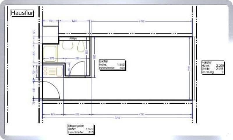 Prenájom bytu 1-izbový 22 m², Mittweida, Sasko Prenájom bytu 1-izbový 22 m², Mittweida, Sasko