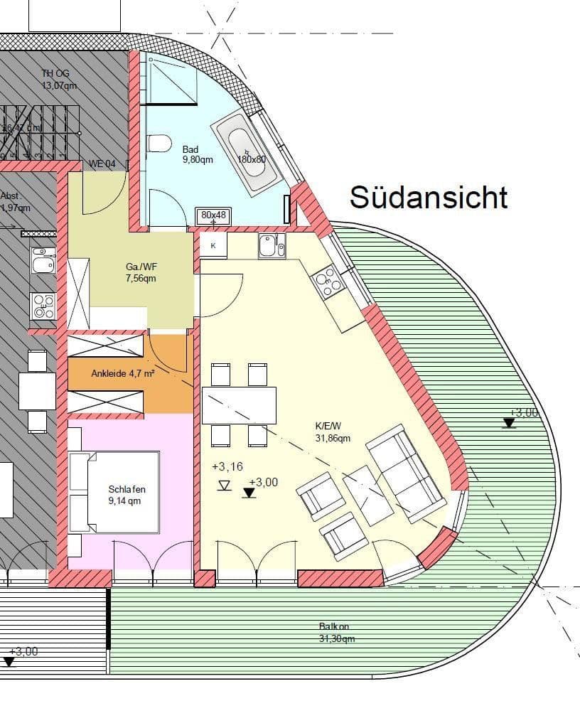Prenájom bytu 2-izbový 79 m², Haberspirker Straße 4,, Schrobenhausen, Bavorsko Prenájom bytu 2-izbový 79 m², Haberspirker Straße 4,, Schrobenhausen, Bavorsko