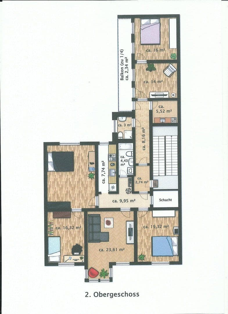 Predaj domu 631 m², pozemok 400 m², Bismarckstraße 47, Mönchengladbach, Severné Porýnie - Westfálsko Predaj domu 631 m², pozemok 400 m², Bismarckstraße 47, Mönchengladbach, Severné Porýnie - Westfálsko