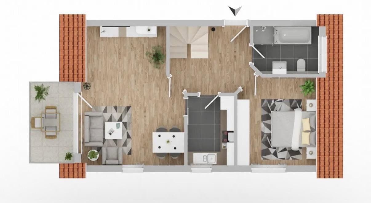 Predaj bytu 3-izbový 79 m², Nufringen, Bádensko-Wurttembersko Predaj bytu 3-izbový 79 m², Nufringen, Bádensko-Wurttembersko